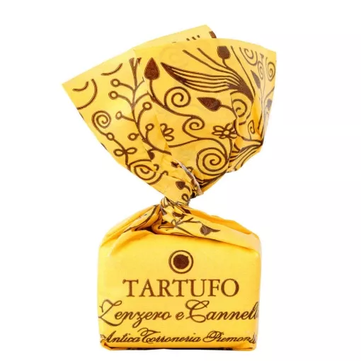 Antica Torroneria Schokoladen-Trüffel Tartufo dolce Zenzero & Cannella (Ingwer & Zimt) ~ 14g