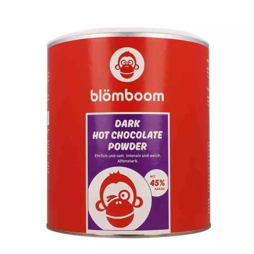 Blömboom Bio Trinkschokolade Dark Hot Chocolate Powder 45 % ~ 2 Kg Dose