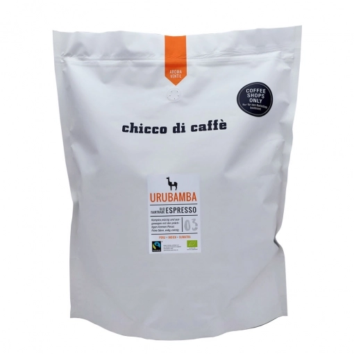 chicco Bio & Fairtrade Espresso Urubamba 2500g ganze Bohnen