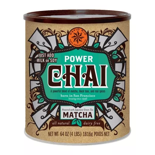 David Rio Chai Latte Tee Power Chai All Natural ~ 1814g