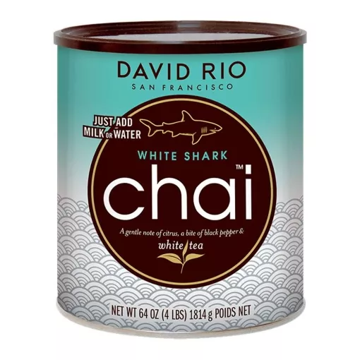 David Rio Chai Latte Tee White Shark ~ 1814g
