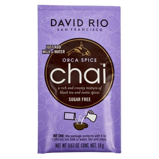 David Rio Chai Latte Tee Orca Spice Sugar Free im Portionsbeutel ~ 18g