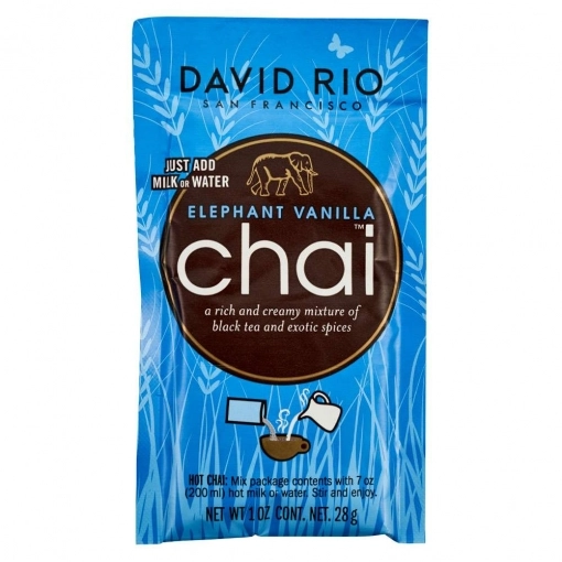 David Rio Chai Latte Tee Elephant Vanilla im Portionsbeutel ~ 28g