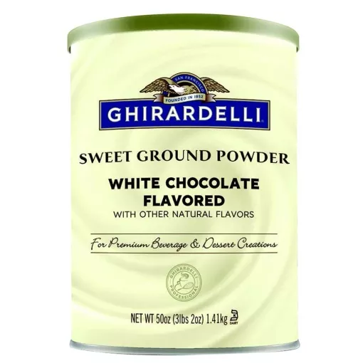 Ghirardelli Trinkschokolade Sweet Ground White Chocolate ~ 1420g
