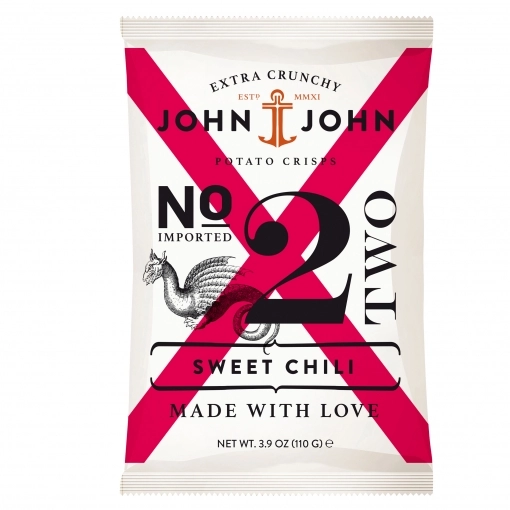 John & John Premium Chips No 2 Sweet Chili ~ 110 g