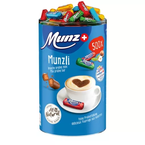 Munz Milch Mini Praliné ca. 500 Stk. a 4,7g ~ 2,5kg